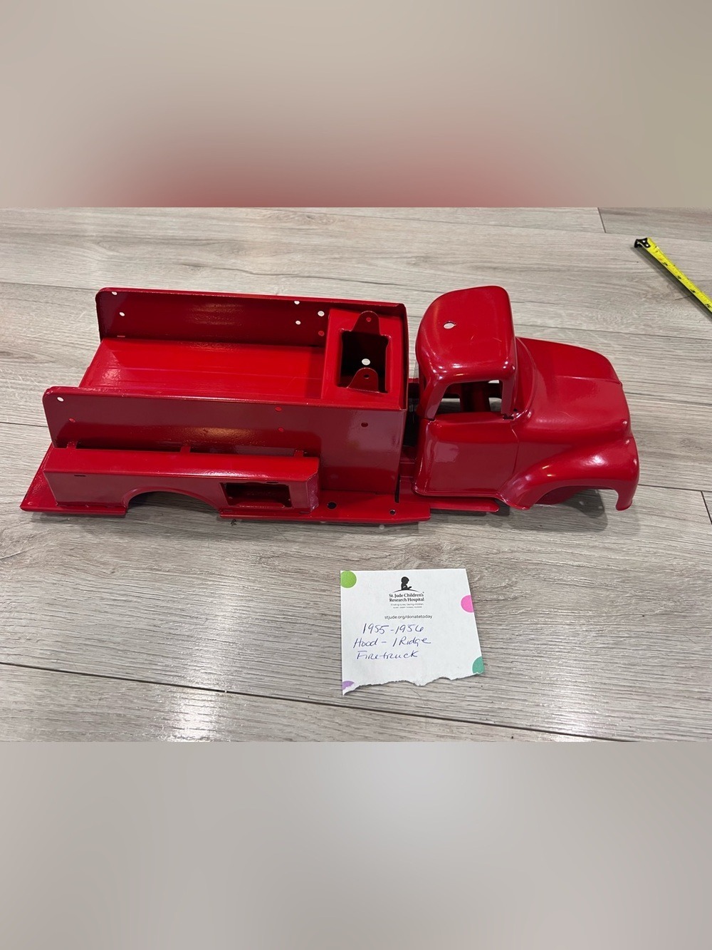 Vintage Tonka 1950s Suburban Pumper Parts For Repair Custom Or Restoration
